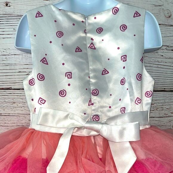 Sunny Fashion Birthday Girl Colorful Ruffled Dress - Picture 4 of 5